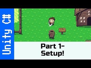 Part 1 - Setup: Make a game like the Legend of Zelda using Unity and C#