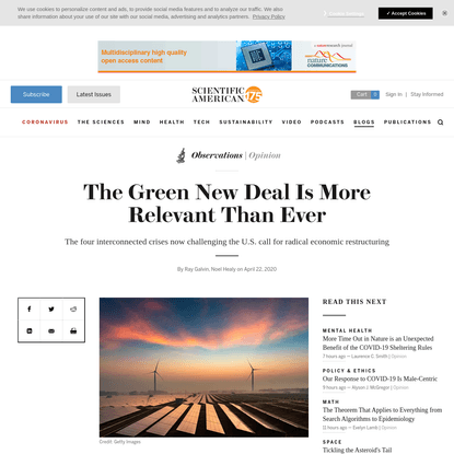 The Green New Deal Is More Relevant Than Ever
