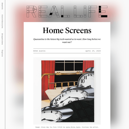 Home Screens - Real Life