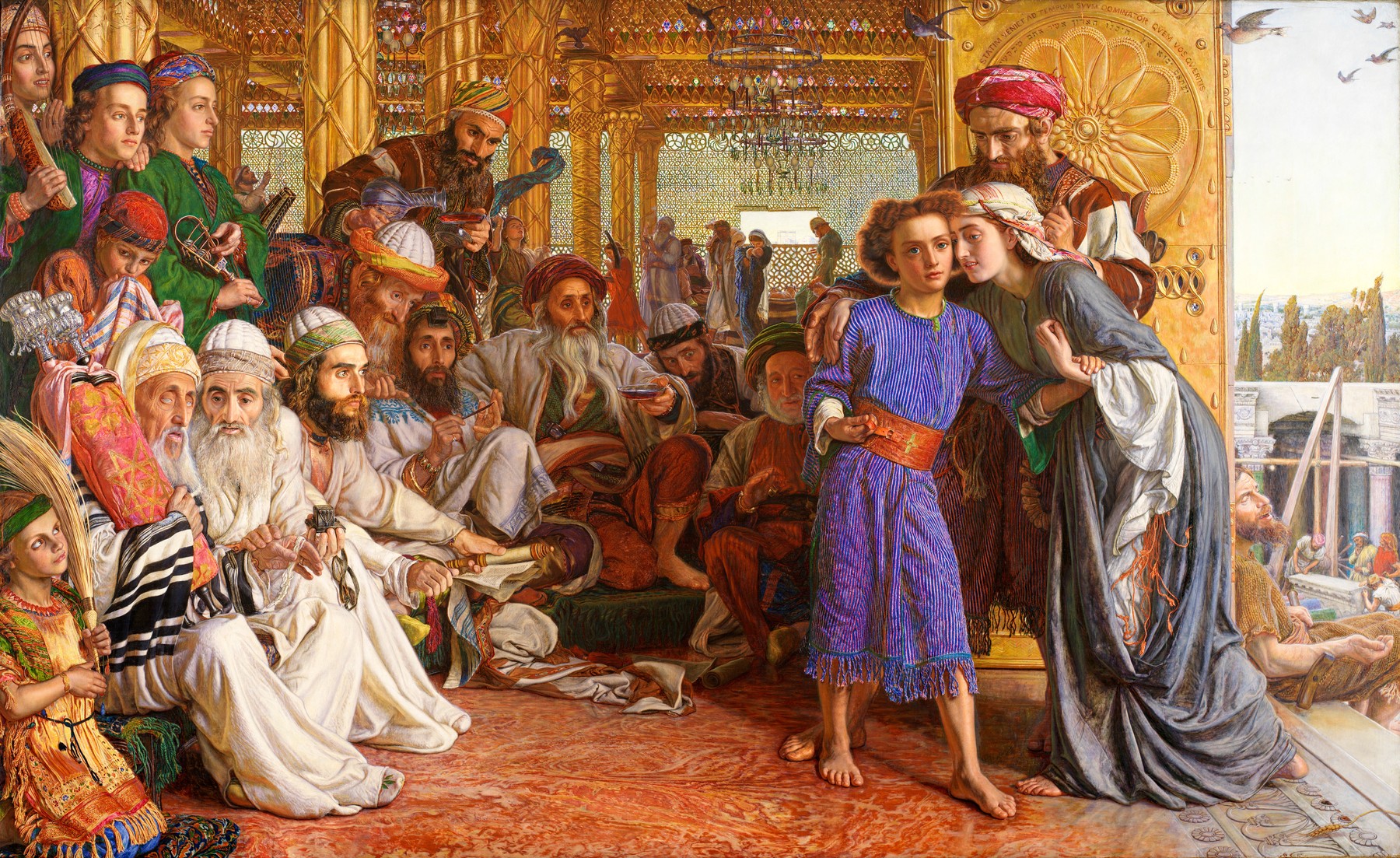 The Finding of the Saviour in the Temple, by William Holman Hunt