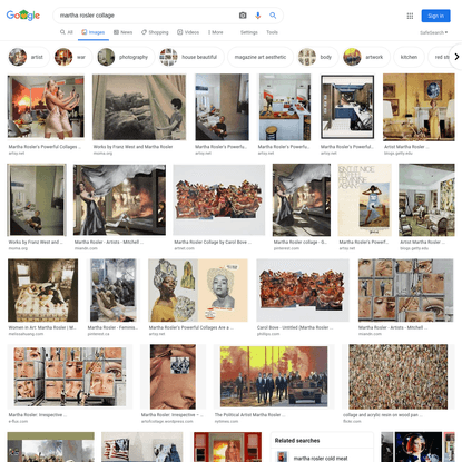 martha rosler collage - Google Search