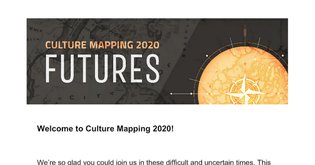 Culture Mapping 2020: Public Guide
