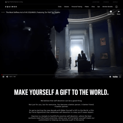 Equinox - Make Yourself A Gift