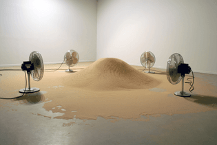 Sand/Fans - Alice Aycock