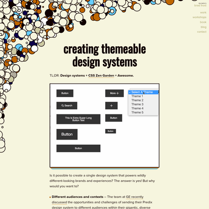 Creating Themeable Design Systems