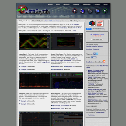 MetaSynth 5 for Mac OS