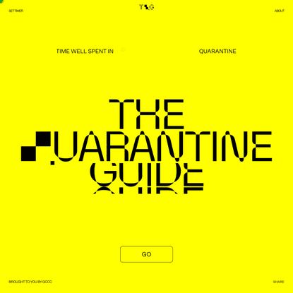 The Quarantine Guide