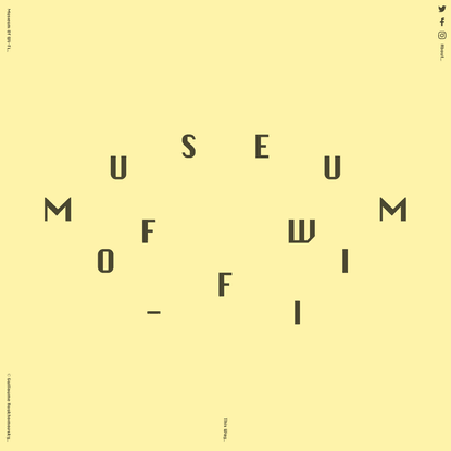 Museum of Wi-Fi
