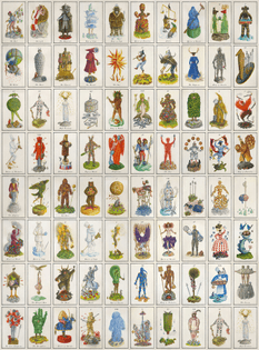 The Carnival at the end of the World tarot deck
