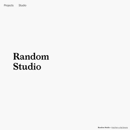 Random Studio