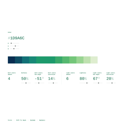 Scale — color scale generator