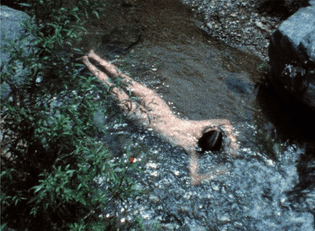 Creek by Ana Mendieta (1974)