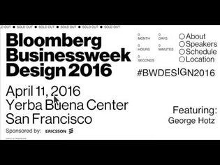 Bloomberg Businessweek Design Conference 2016 Website