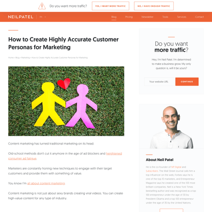How to Create Highly Accurate Customer Personas for Marketing