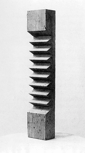 Carl Andre, Radial-Arm-Saw-Carved Wood Piece