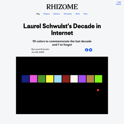 Laurel Schwulst's Decade in Internet