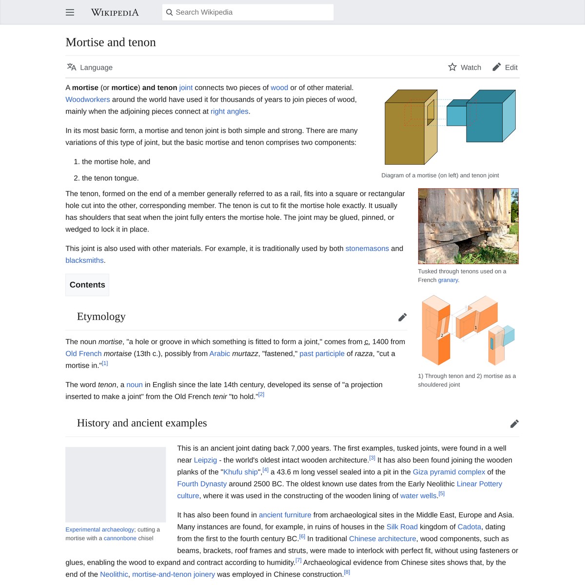 Mortise and tenon Wikipedia — Are.na