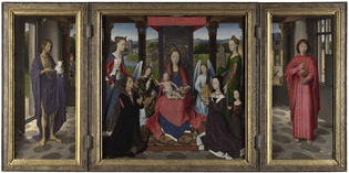 The Donne Triptych, Hans Memling