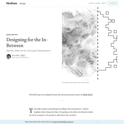 Designing for the In-Between