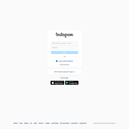 Login • Instagram
