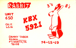 QSL CB radio card from myQSL.org collection