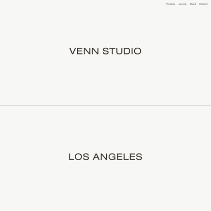 Venn Studio Los Angeles
