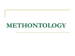Methontology