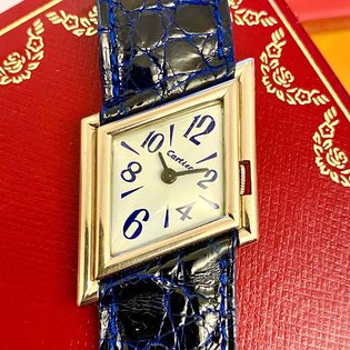 One of the most endearing attributes of Cartier London's creations is their daring and unique designs- like this Lozenge in ...