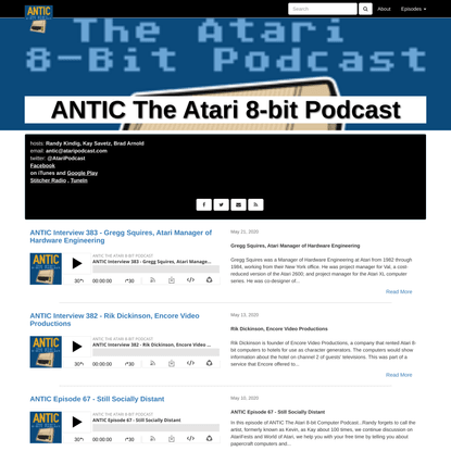 ANTIC The Atari 8-bit Podcast