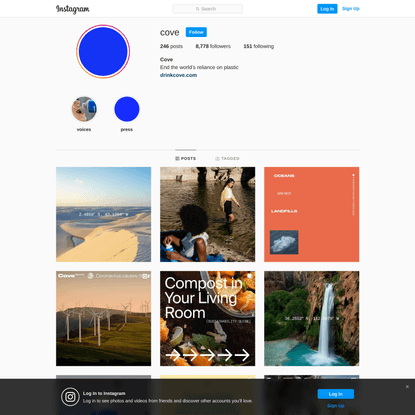 Cove (@cove) • Instagram photos and videos