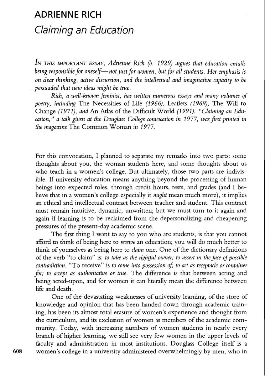 Adrienne rich children image