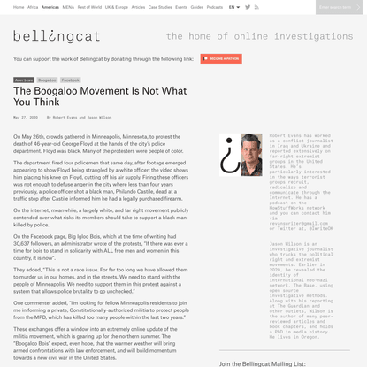 The Boogaloo Movement Is Not What You Think - bellingcat