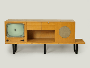 4743 Stereo Cabinet, Designed 1946, Designed by George Nelson and Associates, Manufactured by Herman Miller, Manufactured ca. 1955