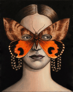 othreis_fullonia_moth_mask_2010_acrylic_on_canvas_25_x_20_cm.jpg