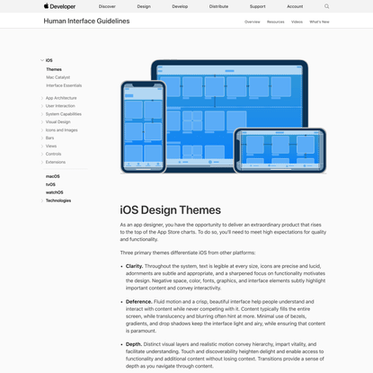 Themes - iOS - Human Interface Guidelines - Apple Developer