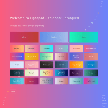 Lightpad Demo app