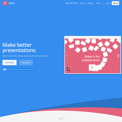 Slides – Create and share presentations online