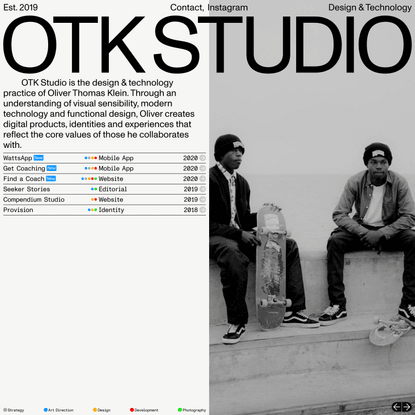 Design &amp; Technology Studio by Oliver Thomas Klein