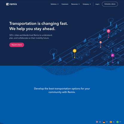 Remix | The Collaborative Platform for Transportation Decision-Makers