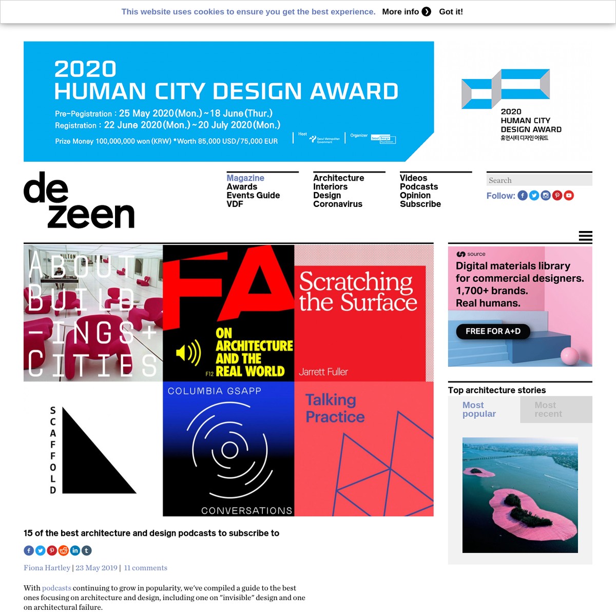 Dezeen's Guide To The Best Architecture And Design Podcasts — Are.na