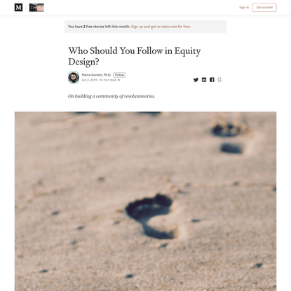 Who Should You Follow in Equity Design?