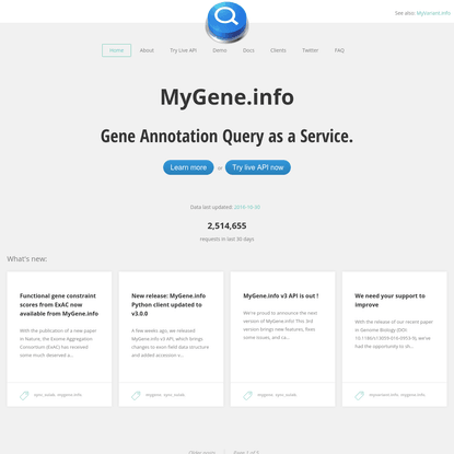 MyGene.info