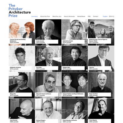 Laureates | The Pritzker Architecture Prize