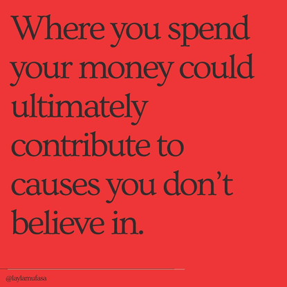 Layla Mustafa on Instagram: “make their pockets hurt”