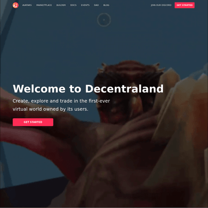 Welcome to Decentraland