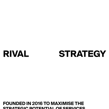 Rival Strategy