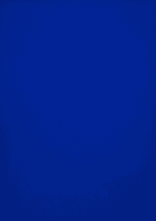 Yves Klein  Blue Monochrome  1961