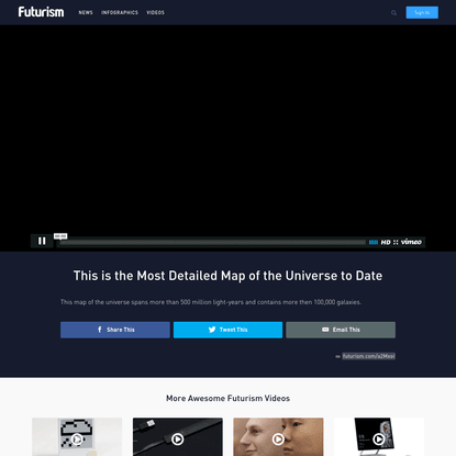 This is the Most Detailed Map of the Universe to Date