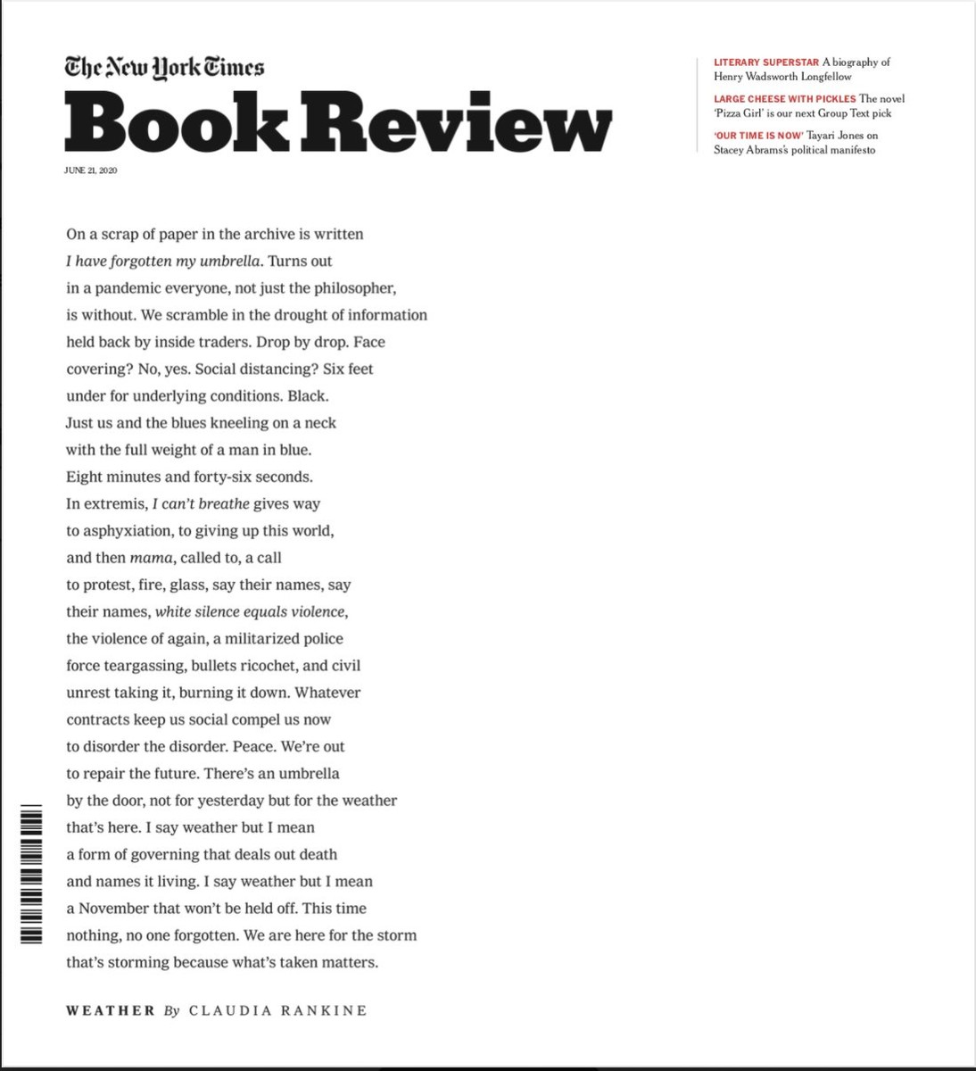 The New York Times Book Review (June 21, 2020) — Are.na