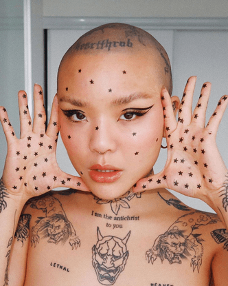 Milk Makeup on Instagram: “TFW a fresh #tattoostamp comes in and u gotta drop everything 🎥🙆🏻‍♀️ - which stamp r u trying thi...
